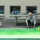 Ernst Baumgartner im Gr�nen...