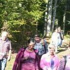 Kurz vor dem R�tte Pavillion, unserem Rast-Ziel