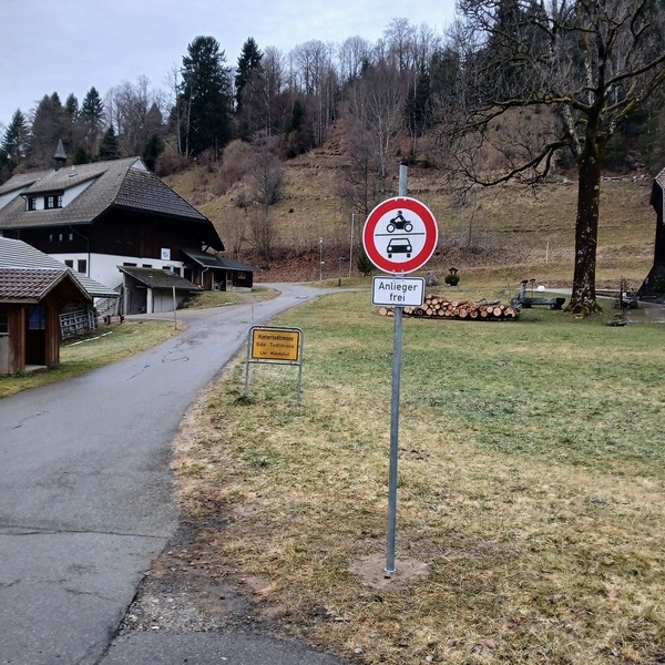 Stra�enschilder Mattenweg